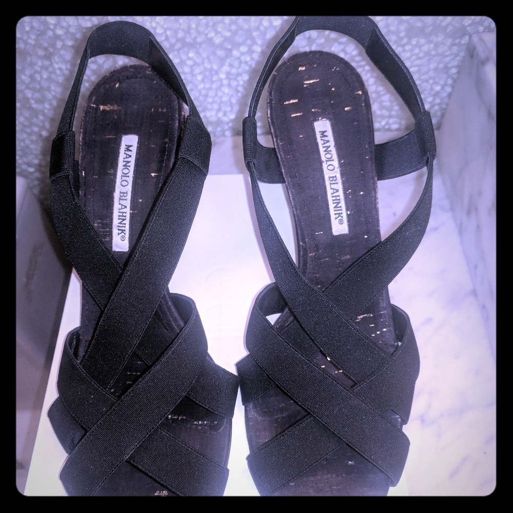Manolo Blahnik strappy sandals